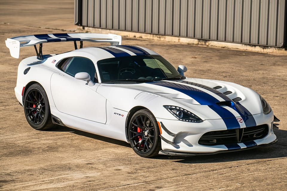 $230k USD Dodge Viper GTS-R Commemorative Edition ACR | Hypebeast