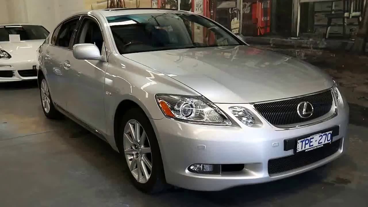 2005 Lexus GS300 Sports Luxury 53,000 klms - YouTube