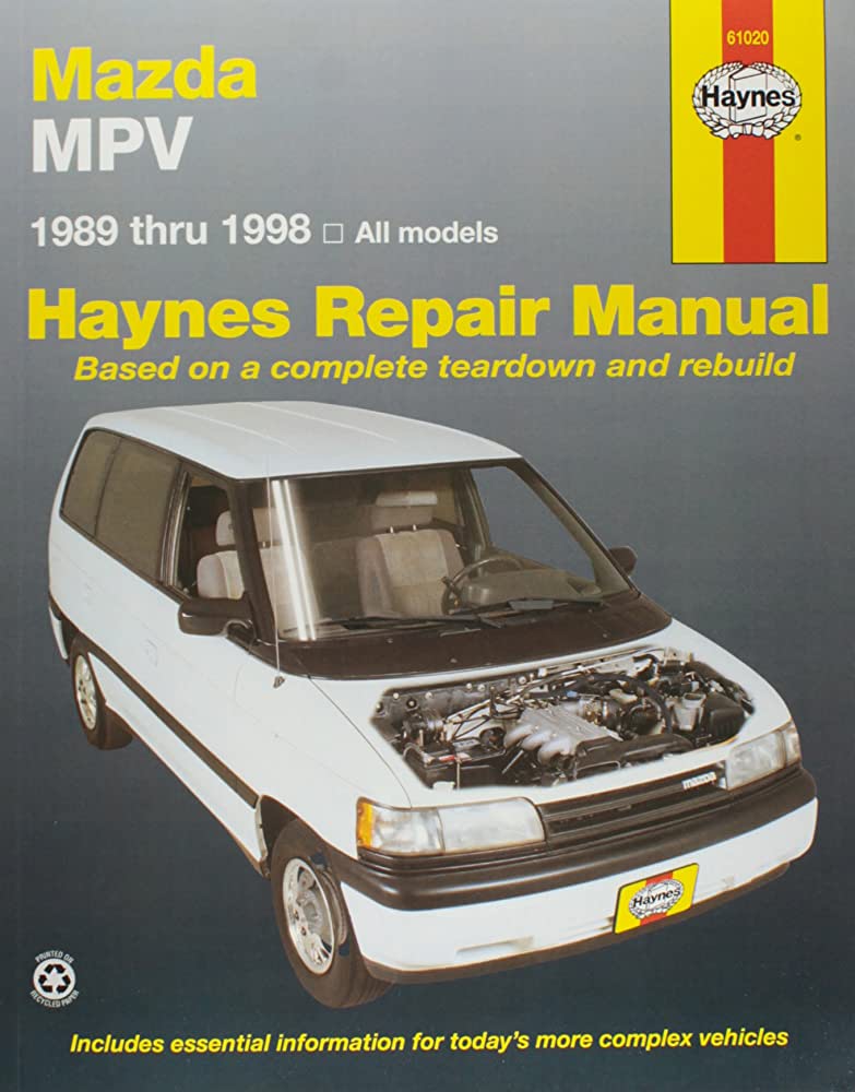 Mazda MPV 1989-1998 (Haynes Service & Repair Manual): Haynes, Editors:  9781563927270: Amazon.com: Books