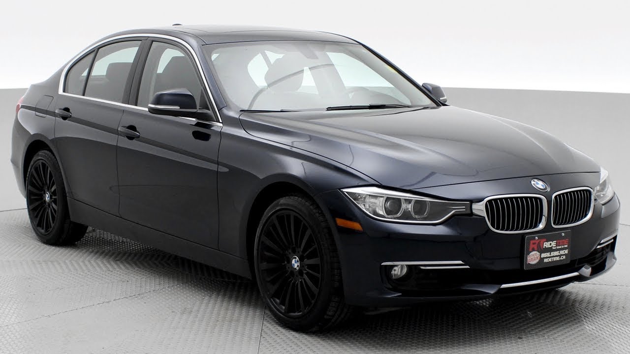 2014 BMW 3 Series 328i xDrive AWD | Leather, Sunroof | ridetime.ca - YouTube