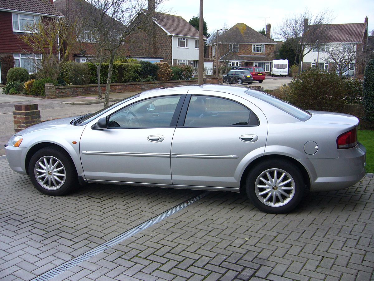 File:2003 Chrysler Sebring sedan (European model) - 1.JPG - Wikimedia  Commons