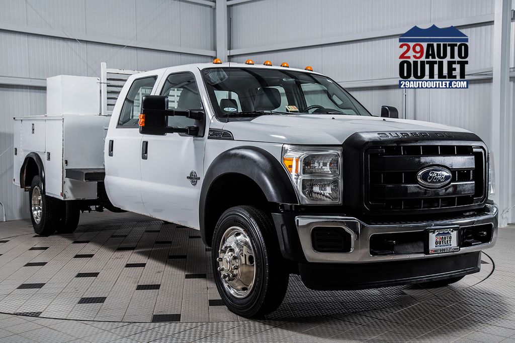 2011 Used Ford Super Duty F-450 DRW Cab-Chassis 2WD Crew Cab 176" WB 60" CA  XL at Country Commercial Center Serving Warrenton, VA, IID 15403146