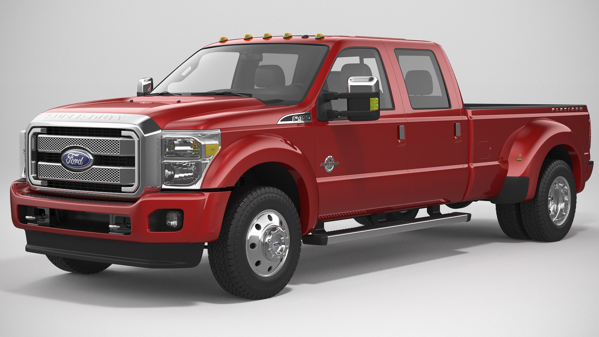 Ford Super Duty 2016 F450 Crew Cab DRW - 3D Model by 3dacuvision