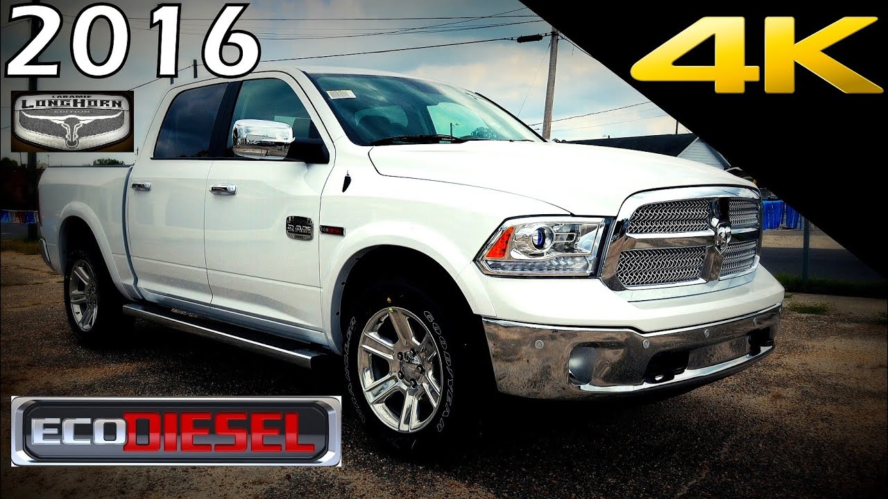 👉 2016 RAM 1500 Laramie Longhorn EcoDiesel - Ultimate In-Depth Look in 4K  - YouTube