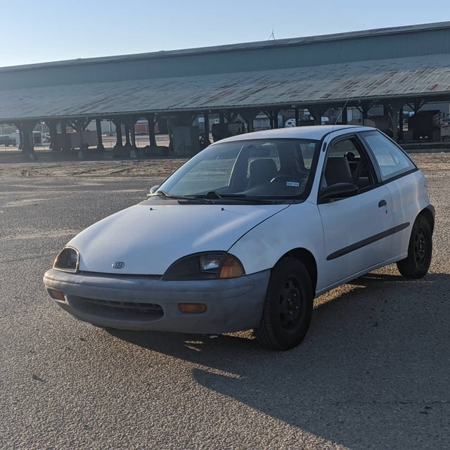 97 geo metro, I lowered this bad boy an inch and some change with all new  suspension and it drives like a dream! : r/projectcar