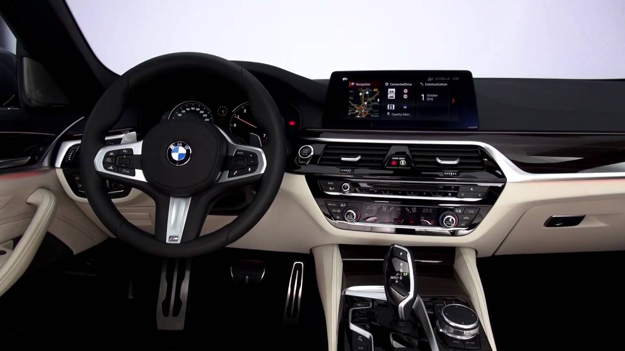 2017 BMW 540i studio interior design - YouTube