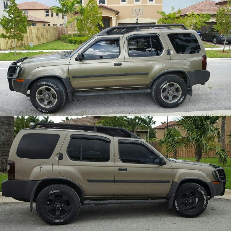 2002 nissan xterra before and after plastidip | Nissan xterra, Nissan xterra  pro 4x, Nissan 4x4