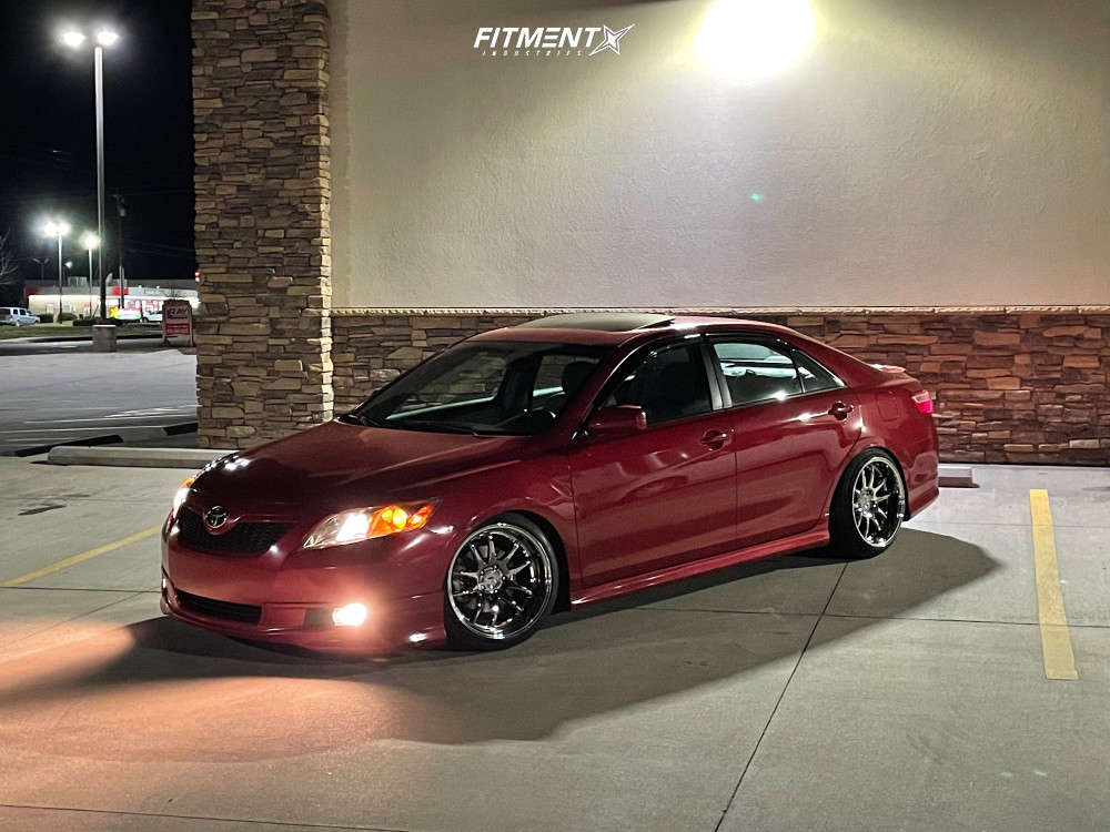 2009 Toyota Camry SE with 18x10.5 Aodhan Ds02 and Nexen 225x40 on Coilovers  | 1543225 | Fitment Industries
