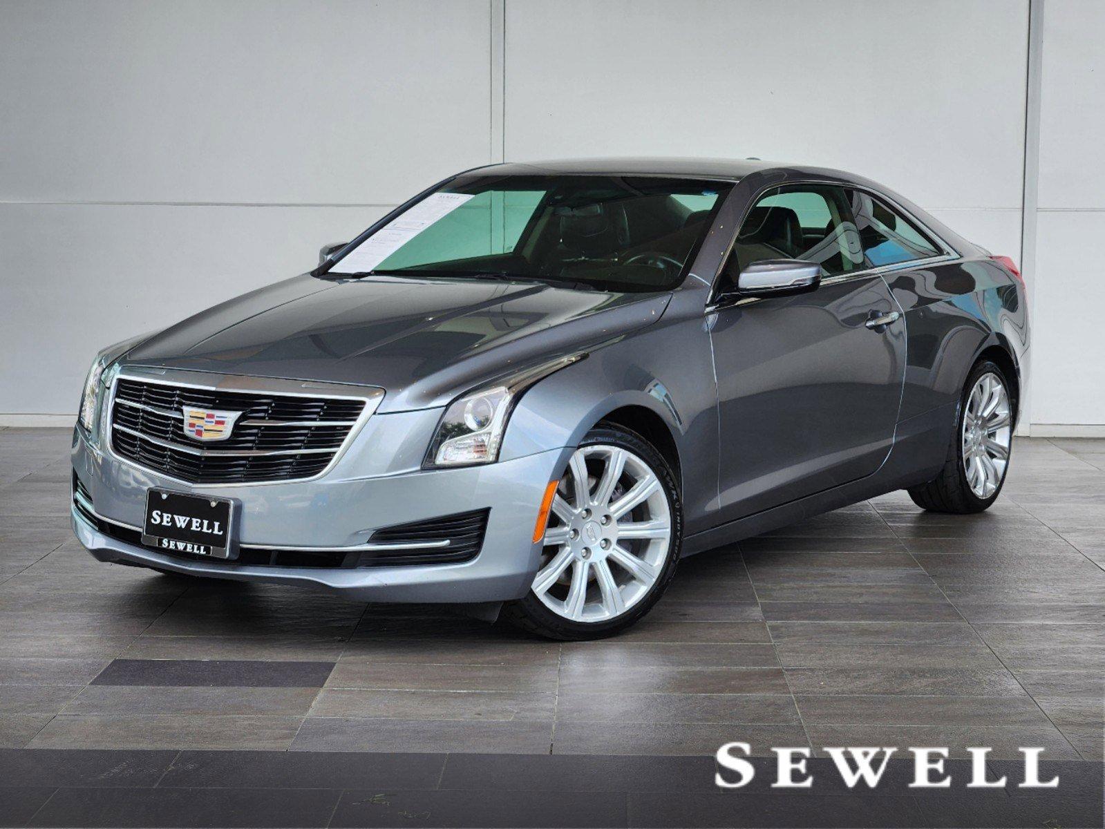 Certified Gray 2019 Cadillac ATS Coupe 2dr Cpe 2.0L RWD for sale:  1G6AA1RX3K0129301