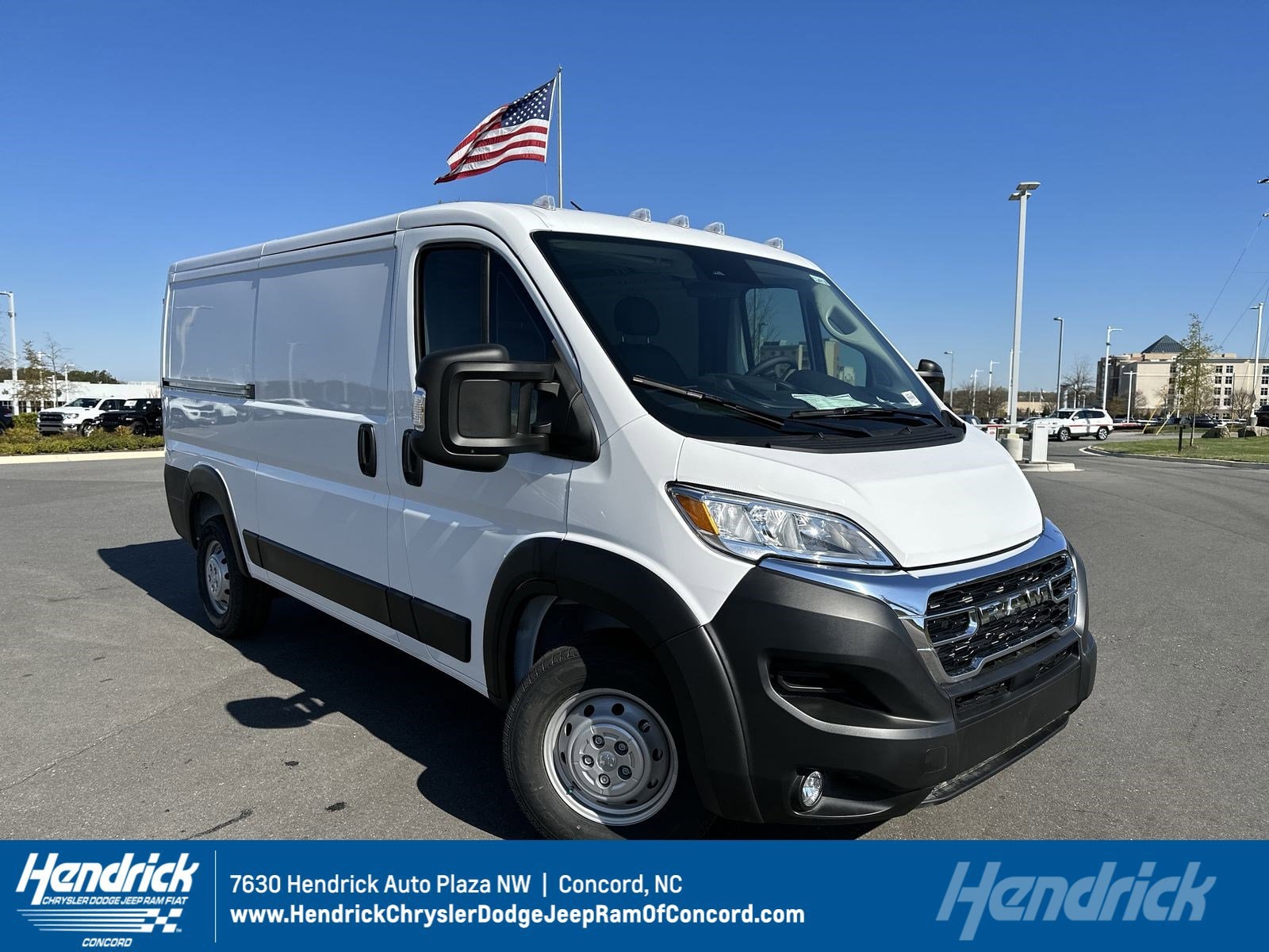 New 2023 Ram ProMaster For Sale in Concord - VIN: 3C6LRVVG3PE536424 |  Hendrick Automotive Group