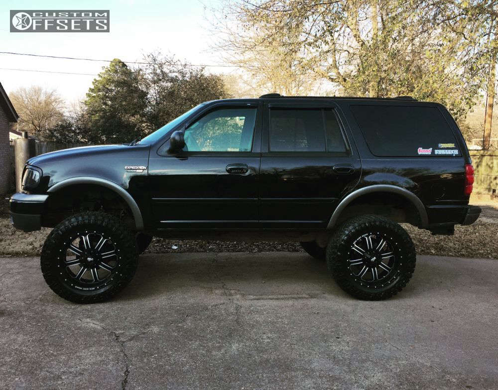 2000 Ford Expedition with 22x10 -12 Red Dirt Road Dirt and 37/13.5R22  Atturo Trail Blade MT and Lifted >9" | Custom Offsets