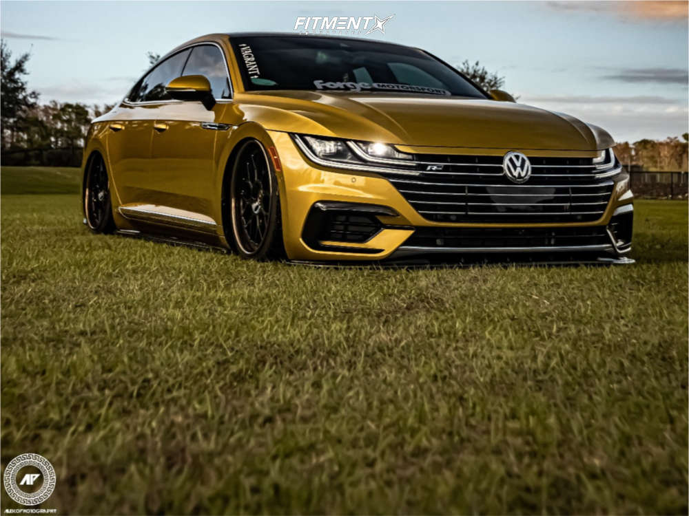 2019 Volkswagen Arteon SEL Premium R-Line with 20x9 Revolve Sub No. 54 and  Lionhart 225x35 on Air Suspension | 1145529 | Fitment Industries