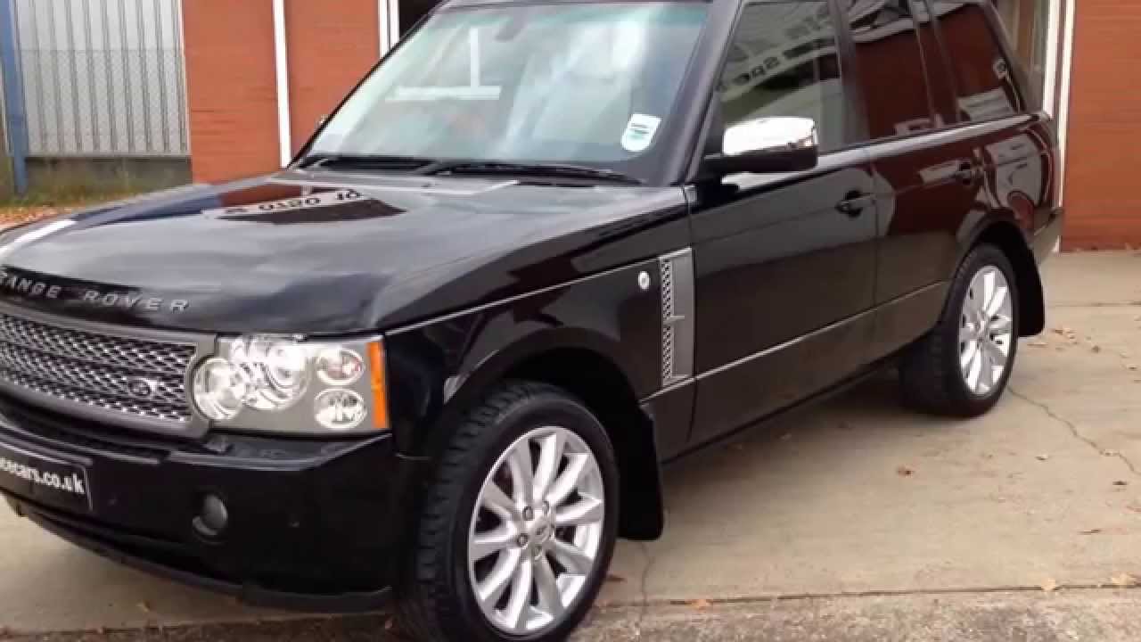 2007 (07) Land Rover Range Rover Vogue 4.2 V8 Supercharged SE 4dr Auto  (Sorry Now Sold) - YouTube