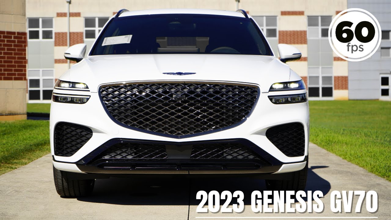 2023 Genesis GV70 Review | The BEST Compact Luxury SUV! - YouTube