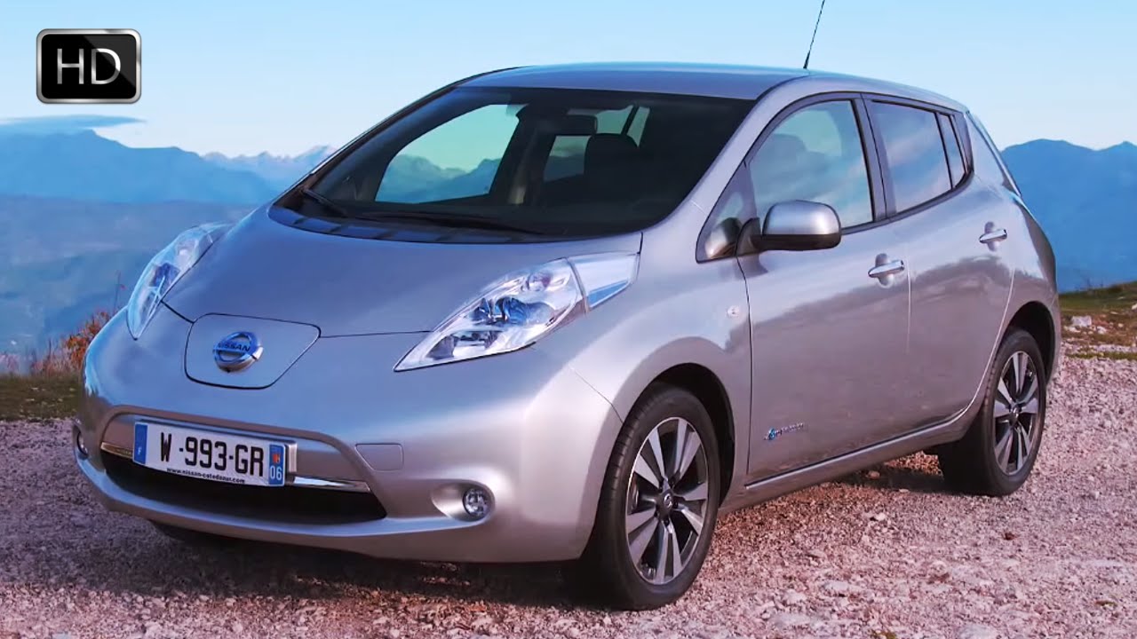 2016 Nissan LEAF 100% Electric Car Exterior \ Interior \ Test Drive HD -  YouTube