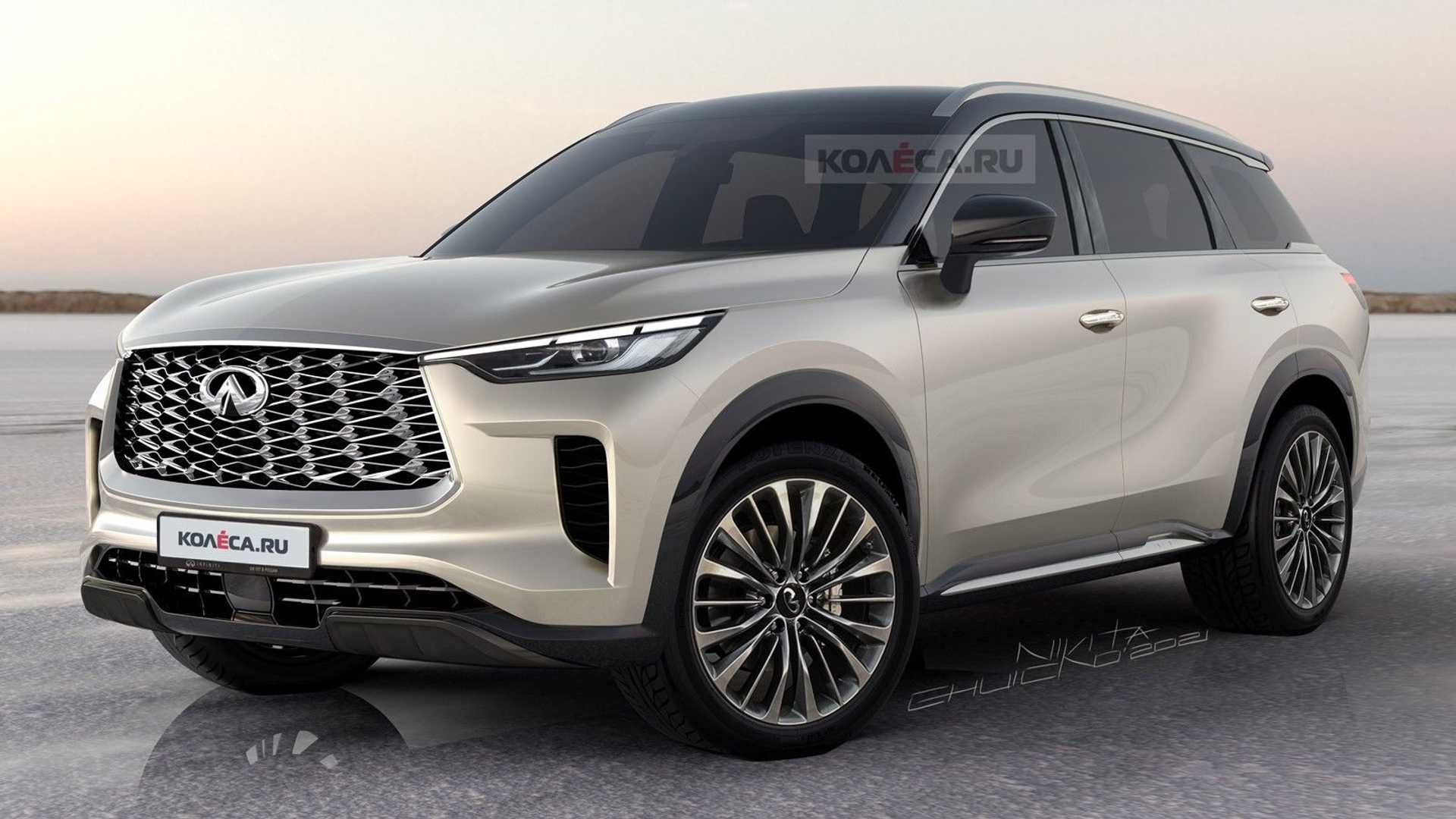 2022 Infiniti QX60 Loses Camouflage In Unofficial Rendering
