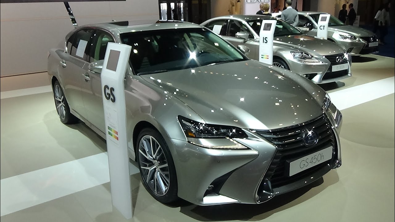 2016 - Lexus GS 450h - Exterior and Interior - Auto Show Brussels 2016 -  YouTube