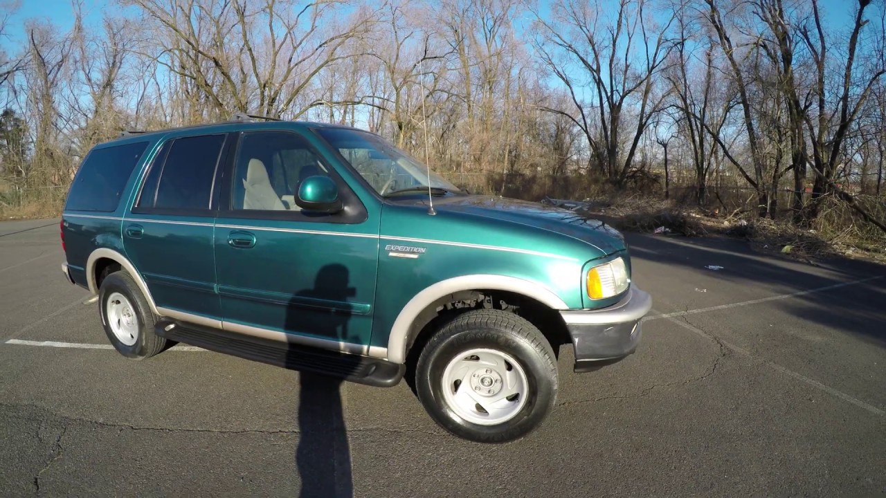 4K Review 1998 Ford Expedition Eddie Bauer 4WD Virtual Test-Drive &  Walk-around - YouTube