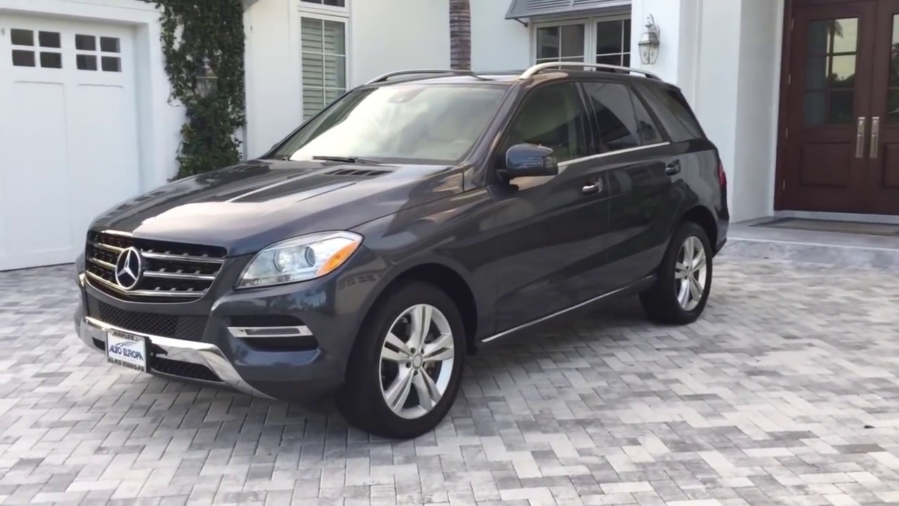 2014 Mercedes Benz ML350 Luxury SUV Review and Test Drive by Bill - Auto  Europa Naples - YouTube