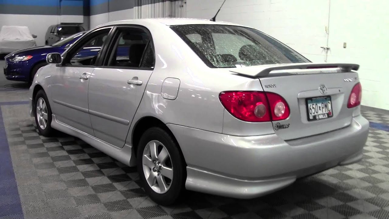 2008 Toyota Corolla S 2B140115A - YouTube