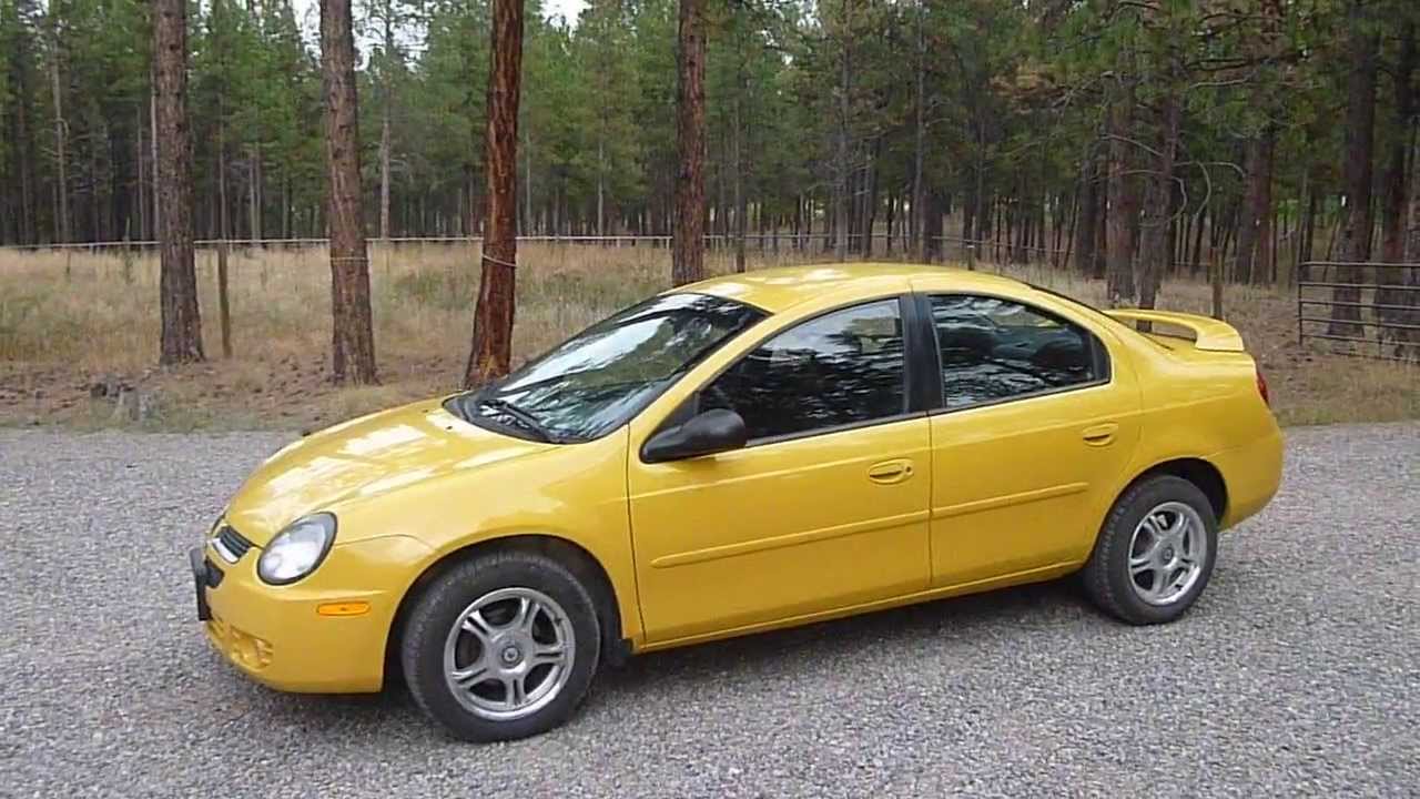 2003 Dodge Neon SXT Review - YouTube