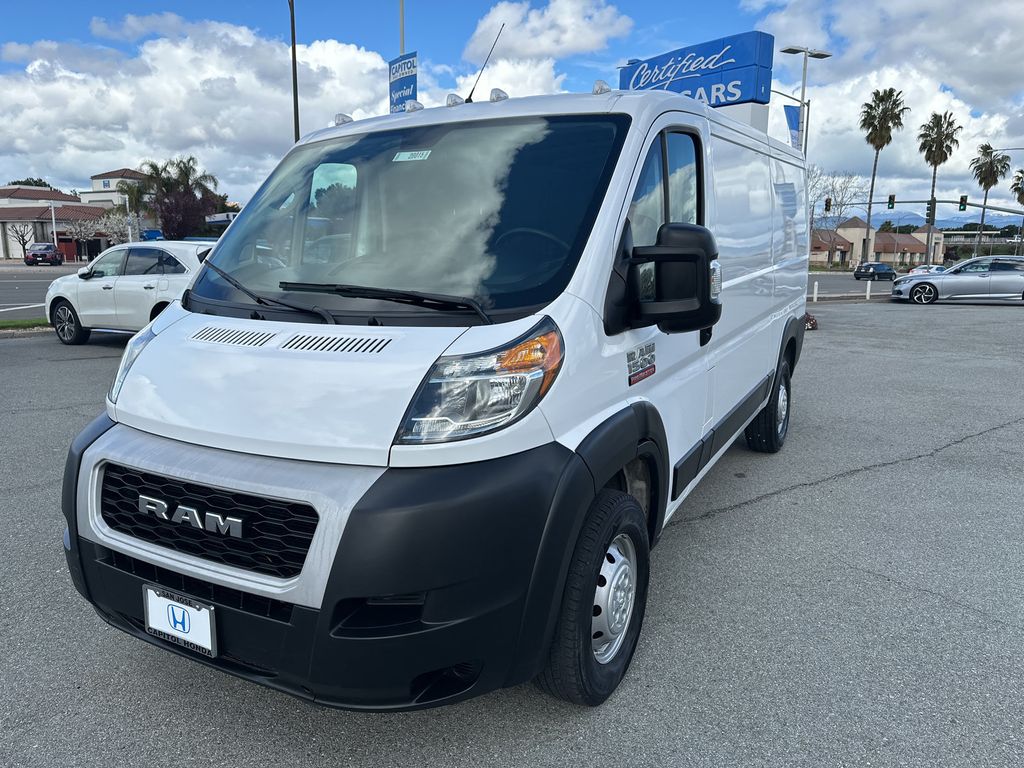 2019 Used Ram ProMaster Cargo Van 1500 Low Roof 136" WB at PenskeCars.com  Serving Bloomfield Hills, MI, IID 21851679