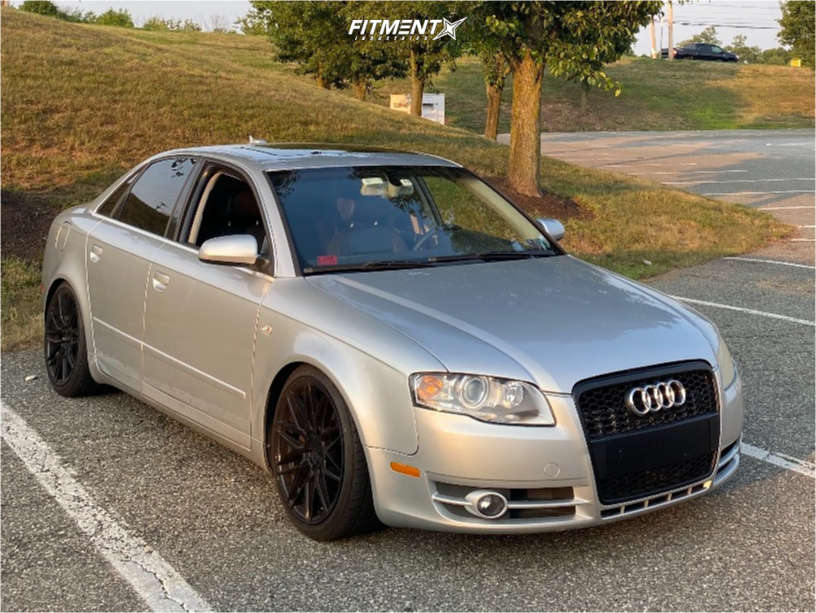 2006 Audi A4 Quattro Base with 18x8.5 F1R F103 and Ohtsu 225x40 on  Coilovers | 1814403 | Fitment Industries