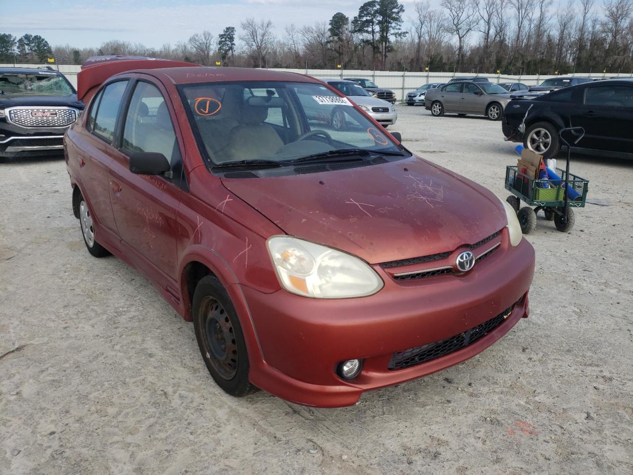 2003 Toyota Echo for sale at Copart Lumberton, NC Lot #37738*** |  SalvageReseller.com