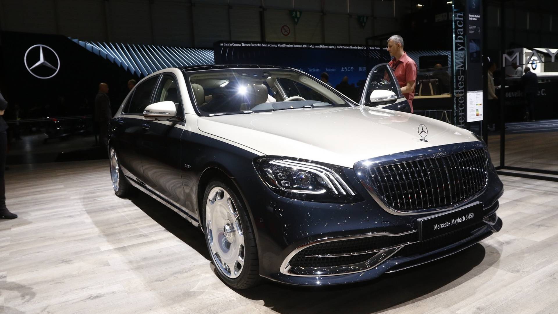 Mercedes-Maybach S-Class Live From Geneva Motor Show