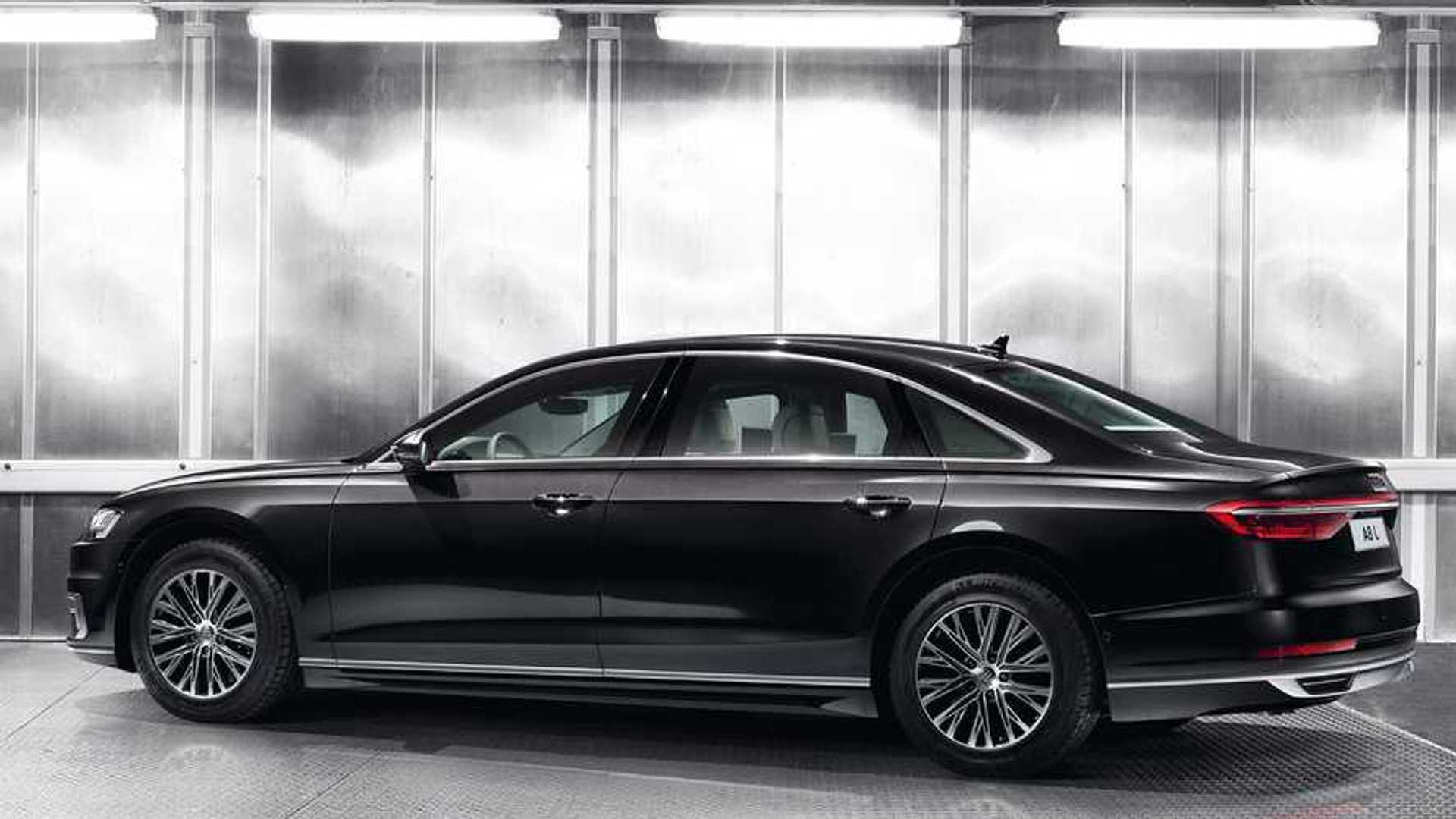 Audi A8 L Security Is An Armored Luxobarge With The S8's Engine