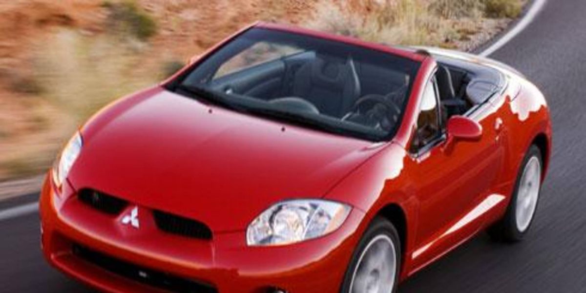 2007 Mitsubishi Eclipse Spyder: Arachnophobia Cured: New Mitsu Spyder has  our spydey sense a tingling