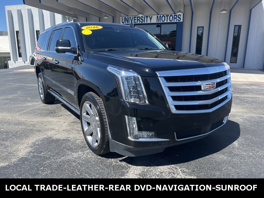 Used 2016 Cadillac Escalade ESV for Sale Right Now - Autotrader
