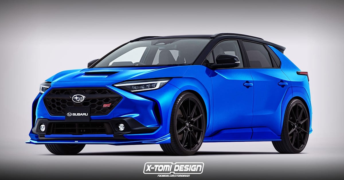 2022 Subaru Solterra STI rendering