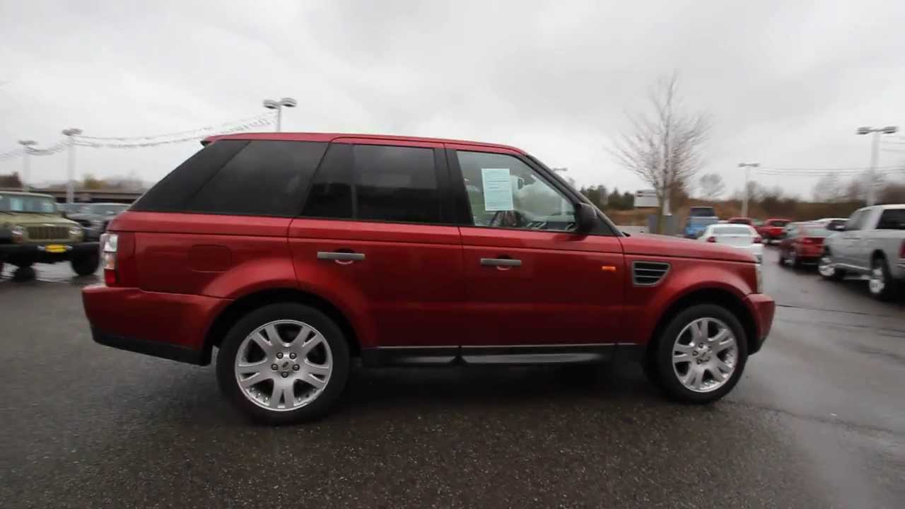 2006 Land Rover Range Rover Sport HSE | Red | 6A908469 | Everett |  Snohomish - YouTube