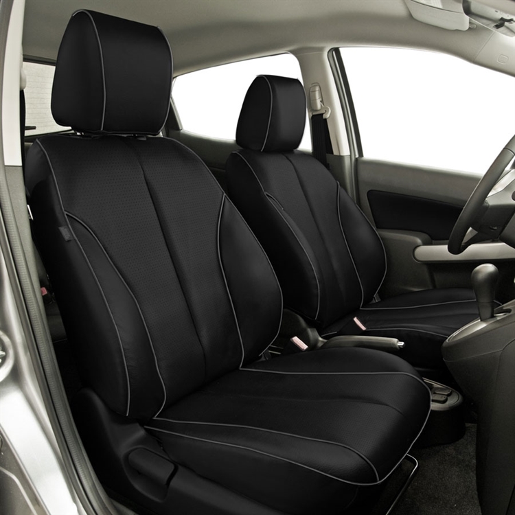 Mazda 2 Hatchback Katzkin Leather Seats, 2011, 2012, 2013, 2014 |  AutoSeatSkins.com