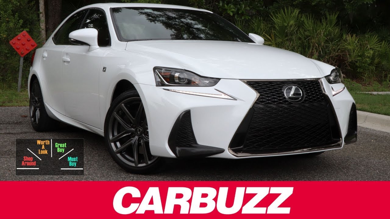 2019 Lexus IS 350 Test Drive Review: Future Styling, Past Tech - YouTube