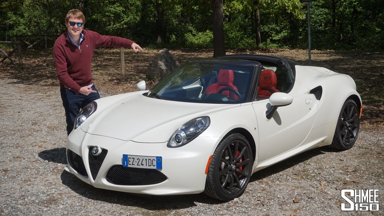 Test Drive with the Alfa Romeo 4C Spider - YouTube