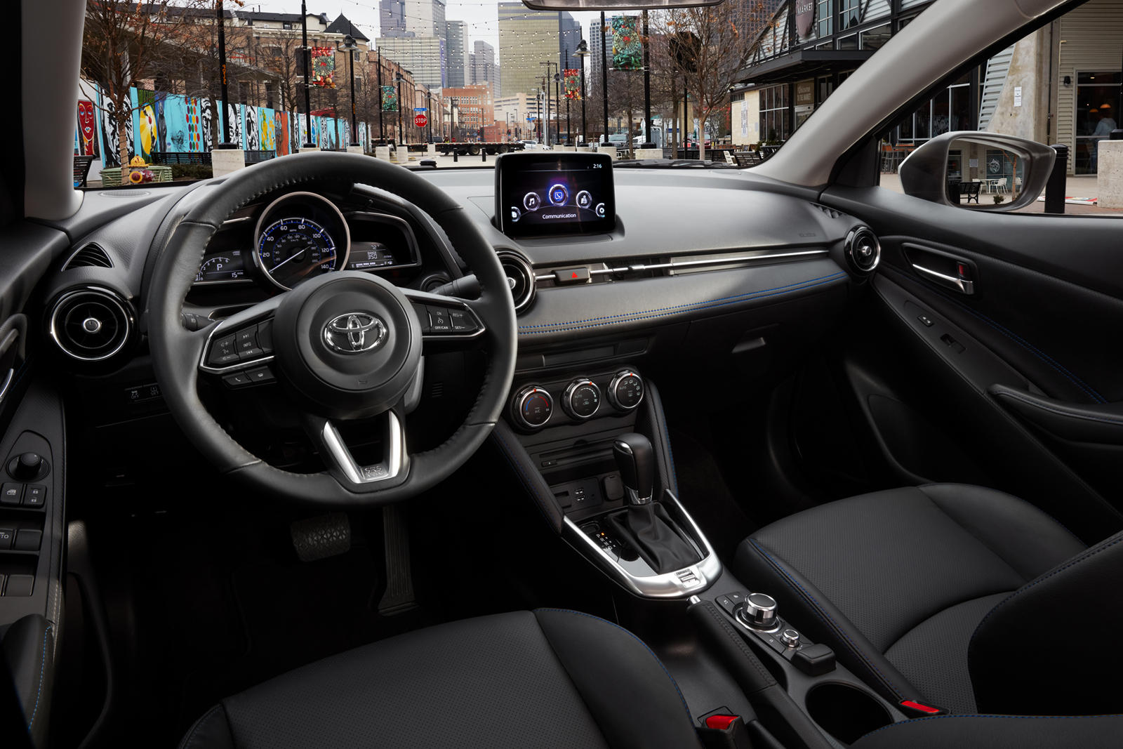 2020 Toyota Yaris Sedan Interior Photos | CarBuzz
