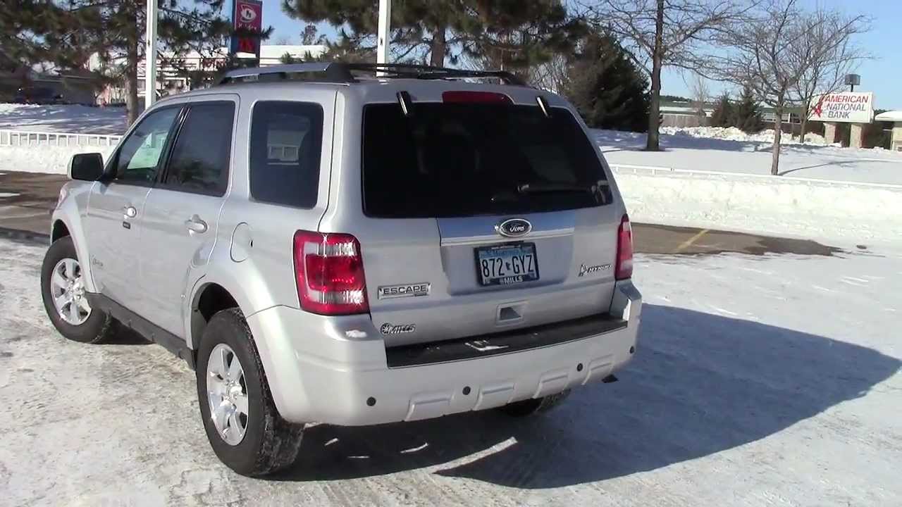2012 Ford Escape Hybrid 4WD - YouTube