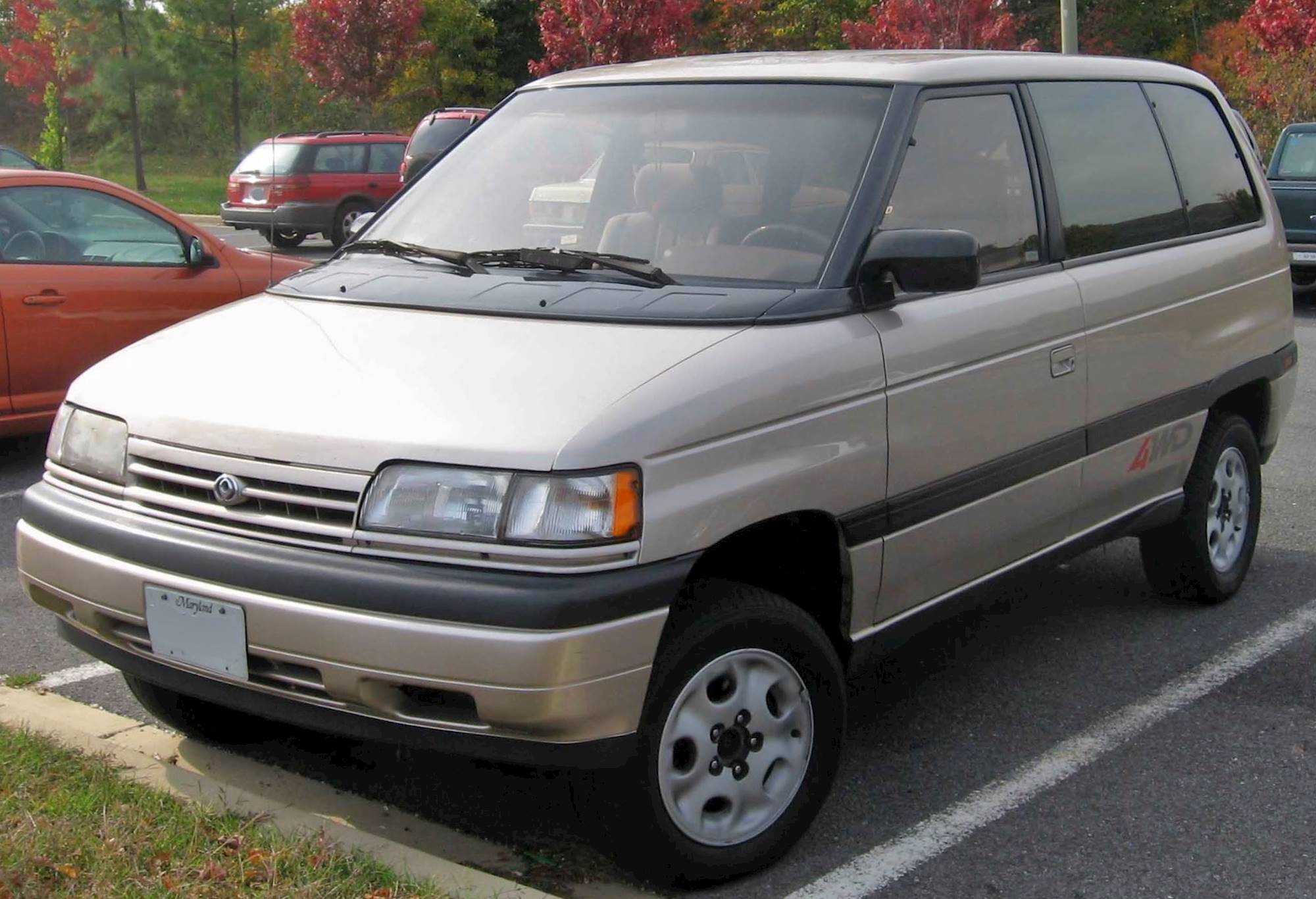1994 Mazda MPV Base - Passenger Minivan 2.6L auto