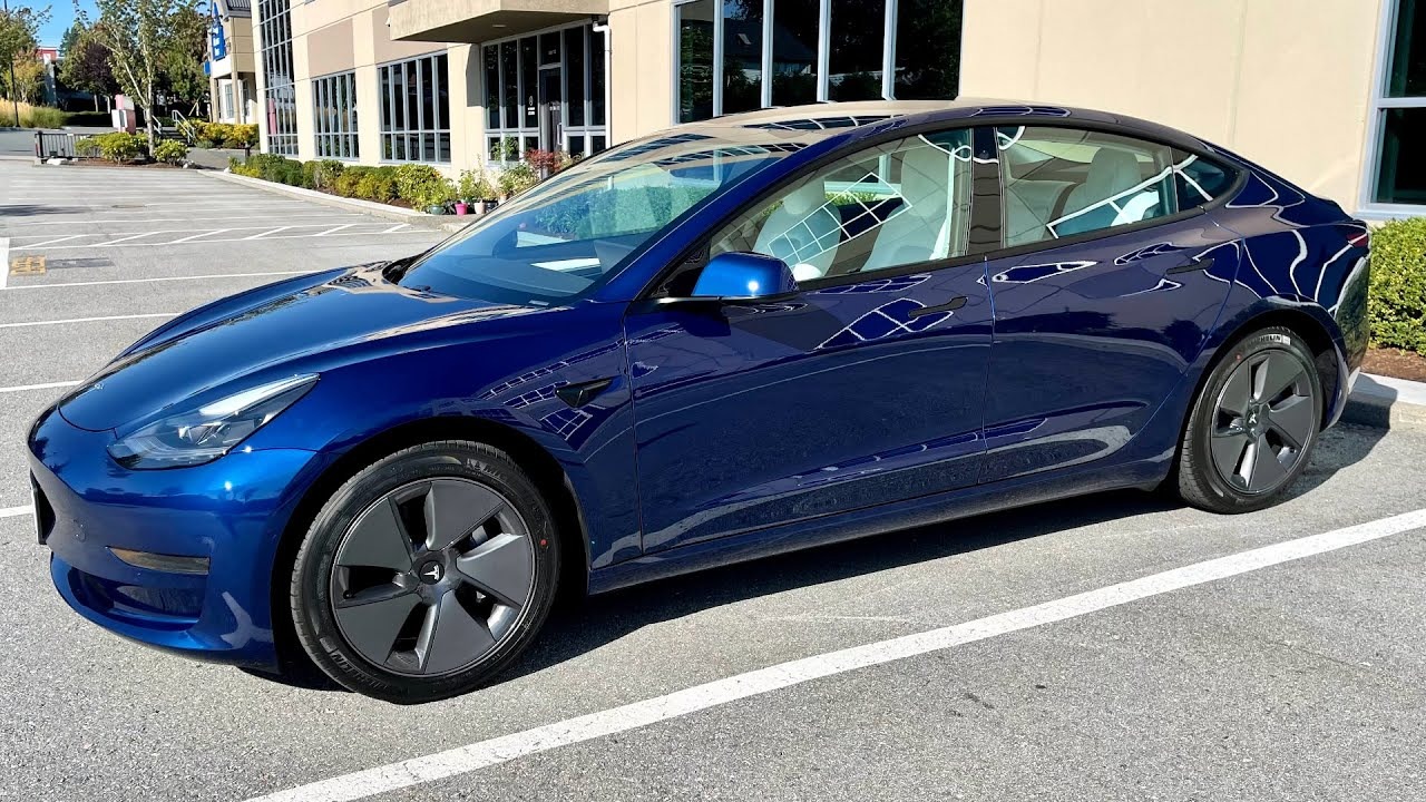 2022 Tesla Model 3 Standard Range Plus RWD - Find My Electric