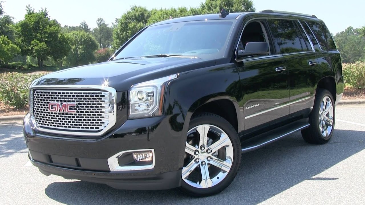 2015 GMC Yukon Denali Start Up, Test Drive, and In Depth Review - YouTube