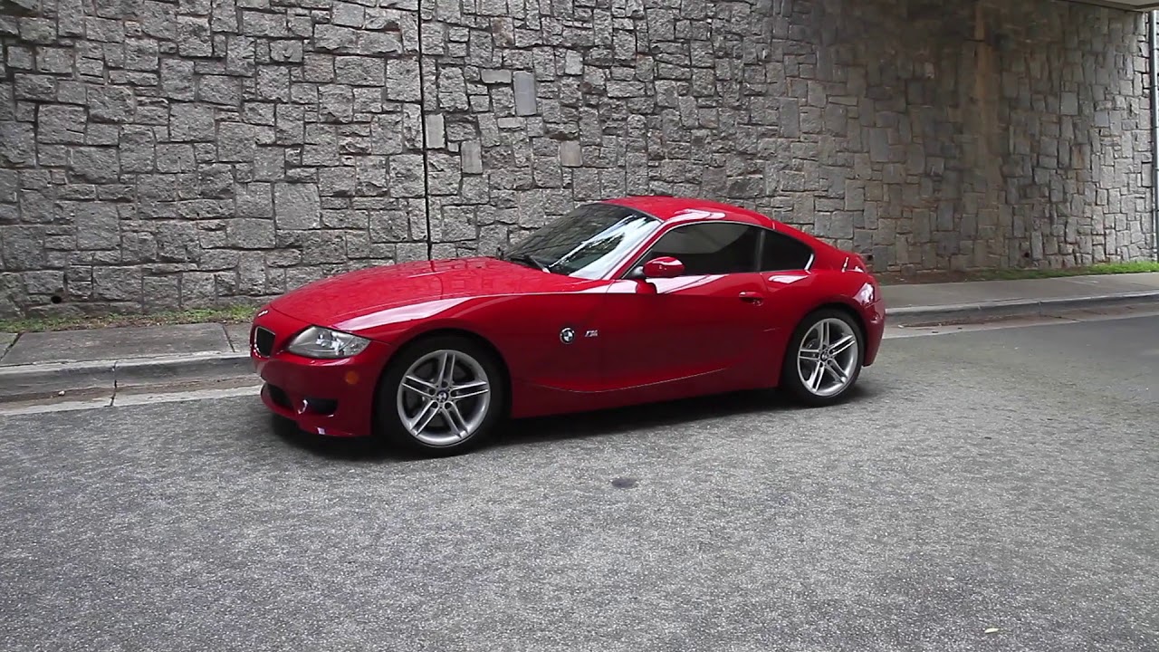 2007 BMW Z4 M Coupe for sale Imola Red - YouTube