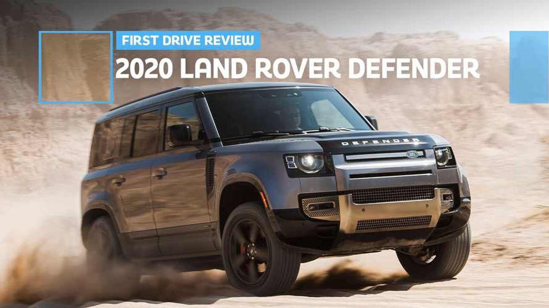 2020 Land Rover Defender First Drive Review: Playing In The Sand