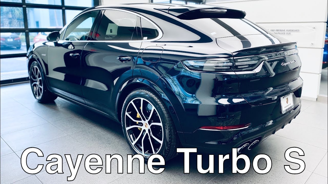 The Most Powerful | Porsche Cayenne Turbo S E-Hybrid Coupe | 670 hp -  YouTube