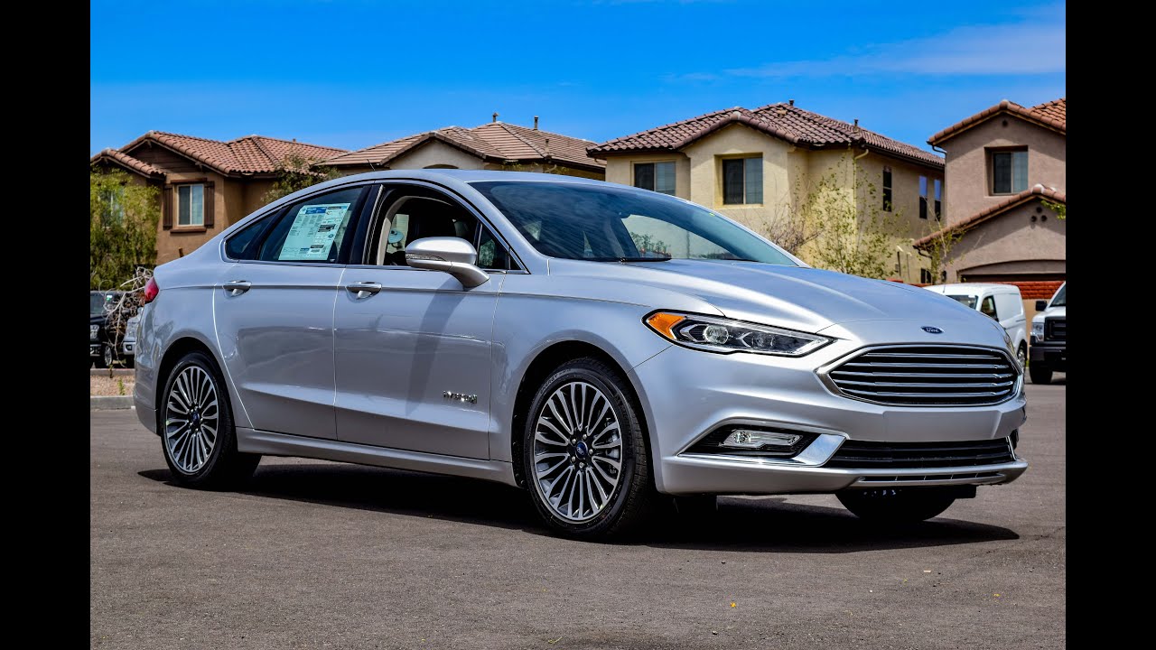 2017 Ford Fusion SE Hybrid Walkaround - YouTube