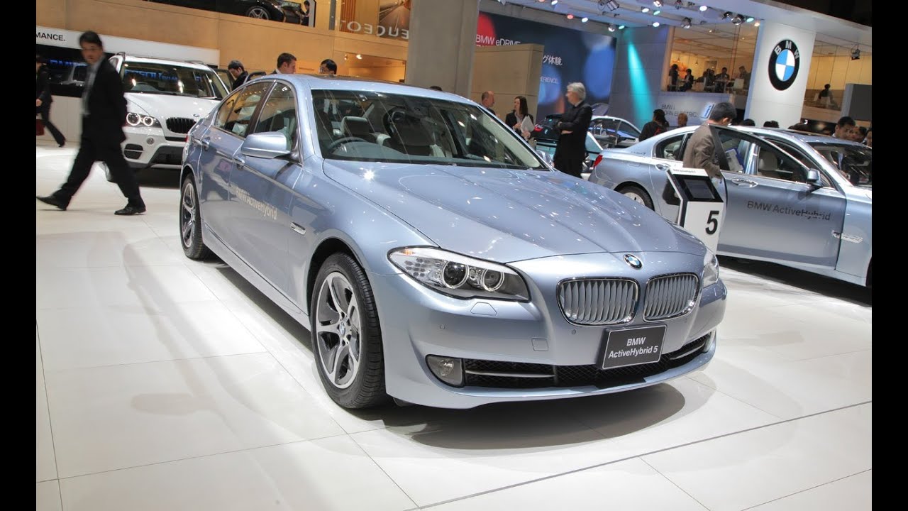 2012 BMW ActiveHybrid 5 @ 2011 Tokyo Auto Show - YouTube