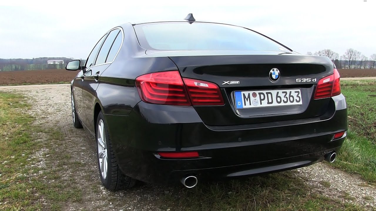 2015 BMW 535d xDrive (313 HP) Test Drive - YouTube