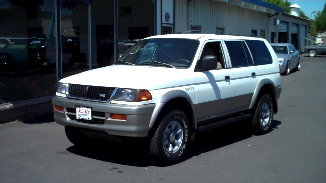 1997 MITSUBISHI MONTERO SPORT 4X4 SOLD!!! - YouTube