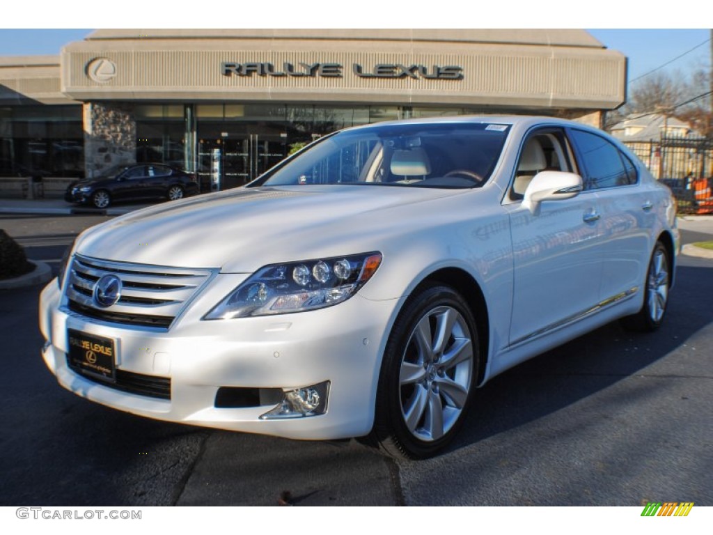 2012 Starfire White Pearl Lexus LS 600h L AWD Hybrid #74850691 |  GTCarLot.com - Car Color Galleries